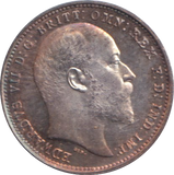 1907 UNC MAUNDY FOURPENCE
