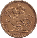 1821 GOLD SOVEREIGN ( FINE )