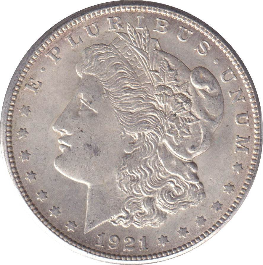 1921 SILVER MORGAN DOLLAR USA