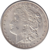 1921 SILVER MORGAN DOLLAR USA