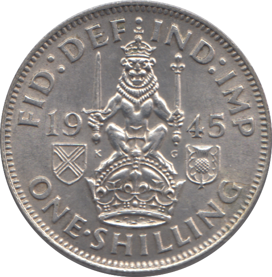 1945 SCOTTISH SHILLING ( EF )