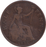1926 HALFPENNY ( NF )