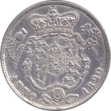 1820 HALFCROWN ( EF )