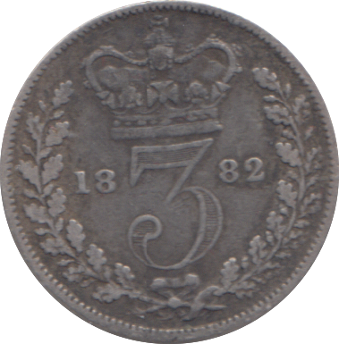 1882 THREEPENCE ( GF )