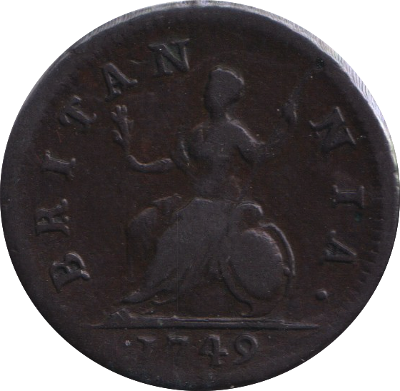 1749 FARTHING ( GF )