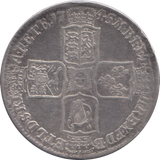 1745 HALFCROWN ( VF )