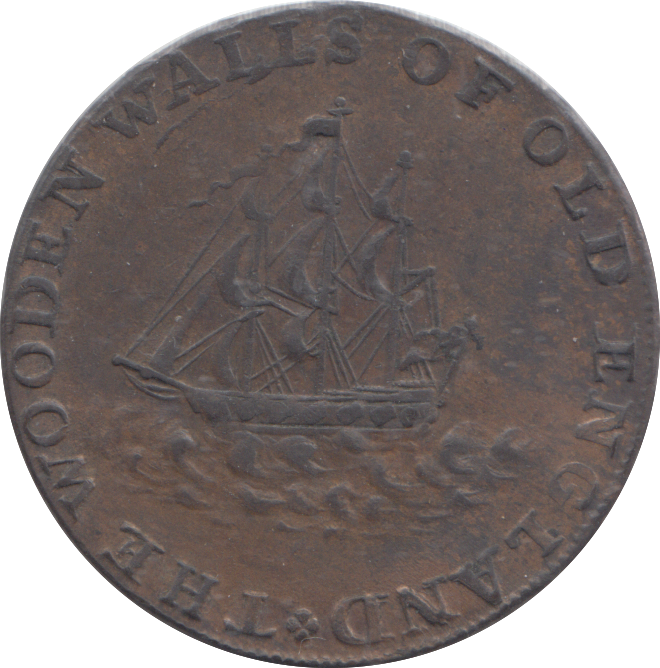 1795 YORK HALFPENNY TOKEN