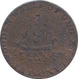 1795 YORK HALFPENNY TOKEN