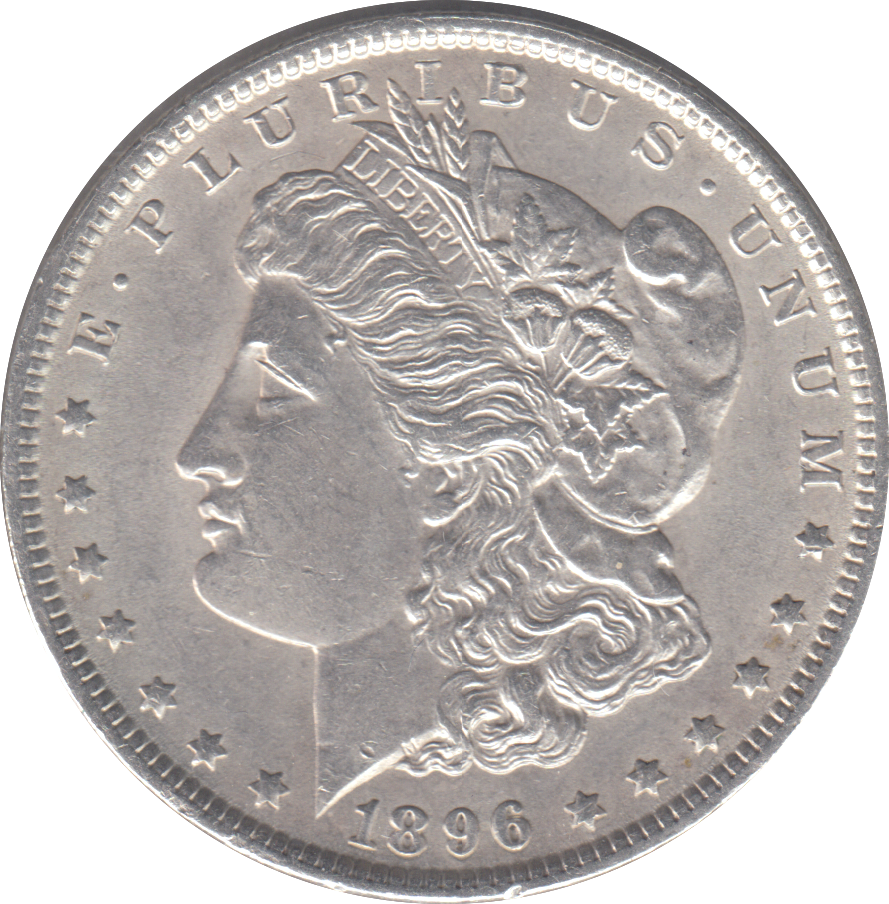 1896 SILVER MORGAN DOLLAR USA
