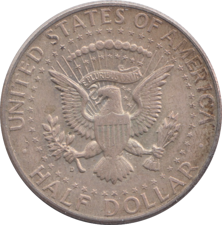 1964 SILVER USA HALF DOLLAR