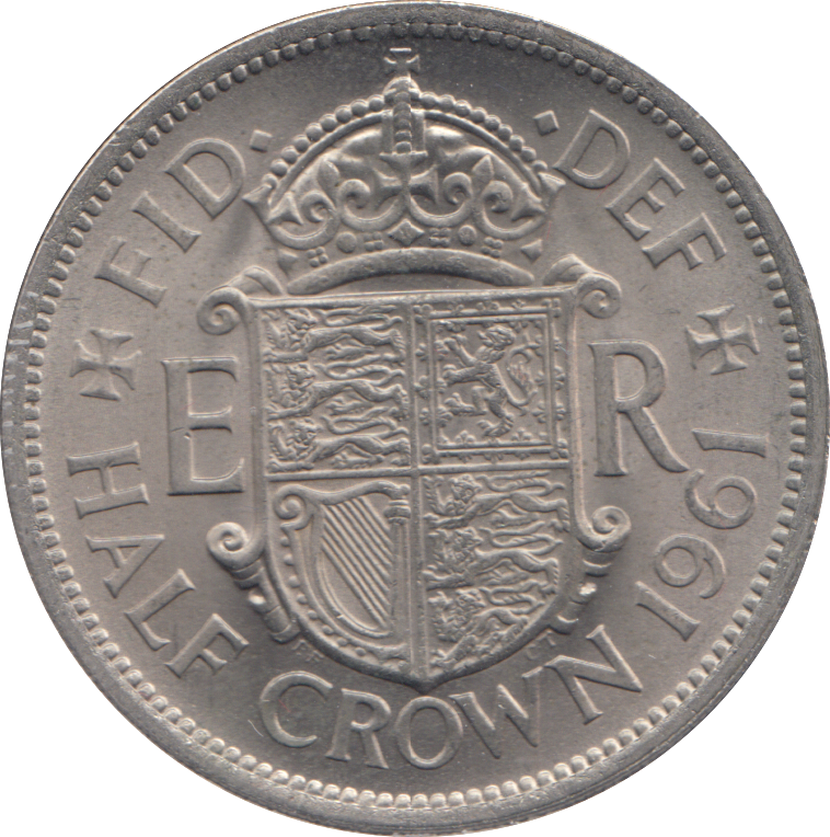 1961 HALFCROWN ( UNC )