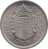 1961 HALFCROWN ( UNC )