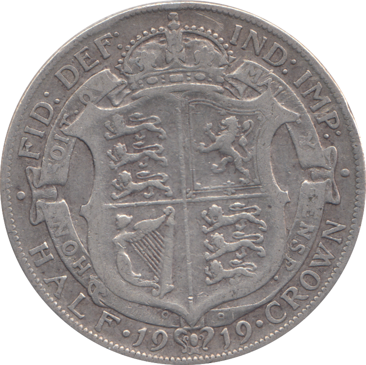 1919 HALFCROWN ( GF )