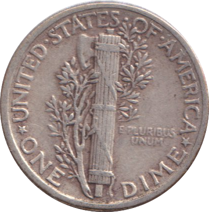 1941 SILVER DIME USA