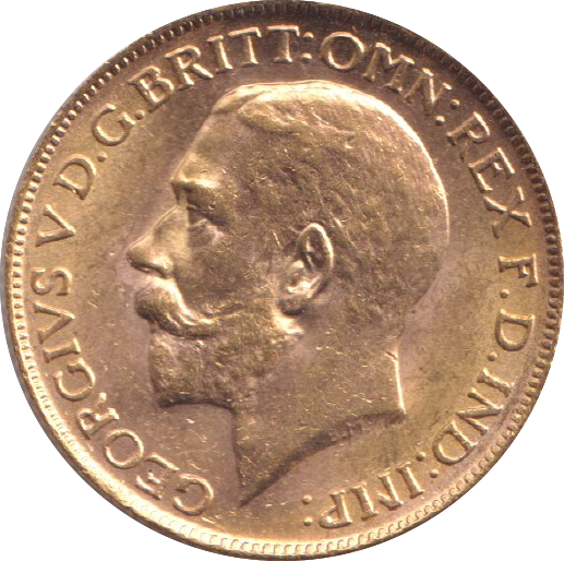 1917 GOLD SOVEREIGN ( UNC ) OTTAWA MINT