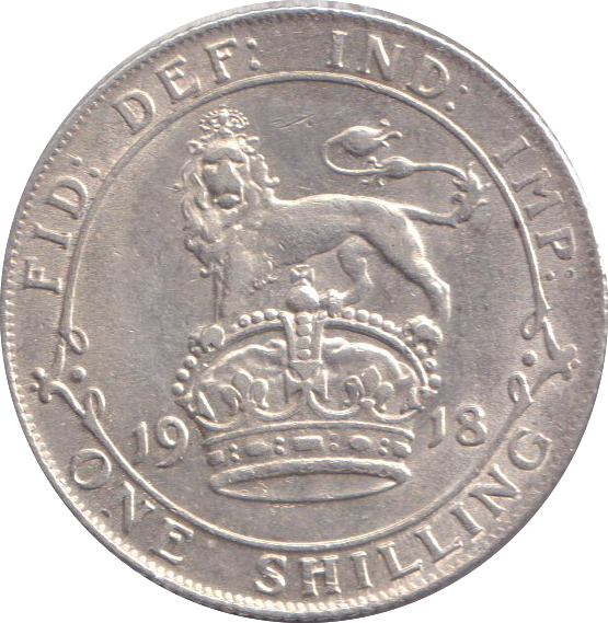 1918 SHILLING ( EF )