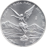 2010 SILVER MEXICO 1oz FINE SILVER