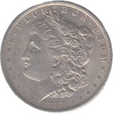 1883 SILVER ONE MORGAN DOLLAR USA