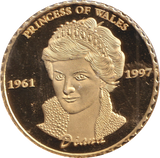 1997 PRINCESS OF WALES MEDALLION
