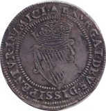 1603 SILVER SHILLING HAMMERED IRELAND