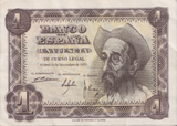 1951 1 PESTAS BANKNOTE SPAIN REF-1636
