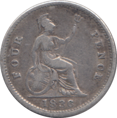 1836 FOURPENCE ( GF )