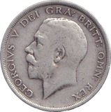 1918 HALFCROWN ( FINE )