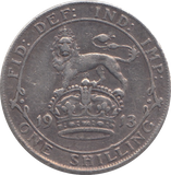 1913 SHILLING ( GF )