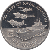 2009 FIVE POUND 100 YEARS OF NAVAL AVIATION ( PROOF )