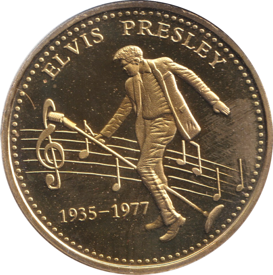 2000 ELVIS PRESLEY ONE CROWN MEDAL