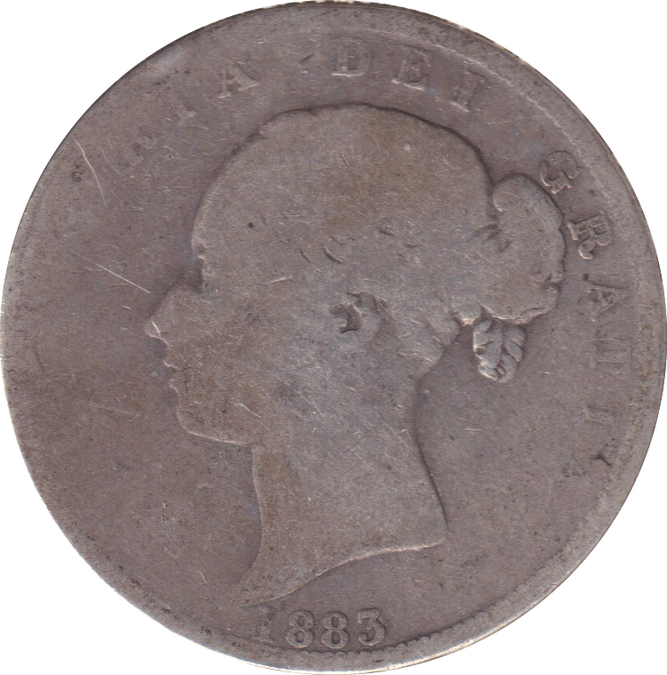 1883 HALFCROWN ( NF )
