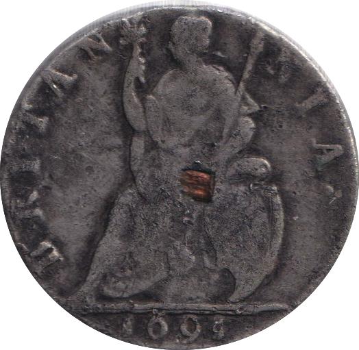 1694 FARTHING ( FINE )