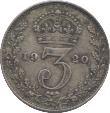 1920 THREEPENCE ( VF )