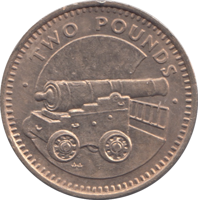 1988 £2 GIBRALTAR