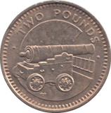 1988 £2 GIBRALTAR