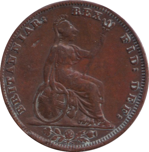 1837 FARTHING ( GF )