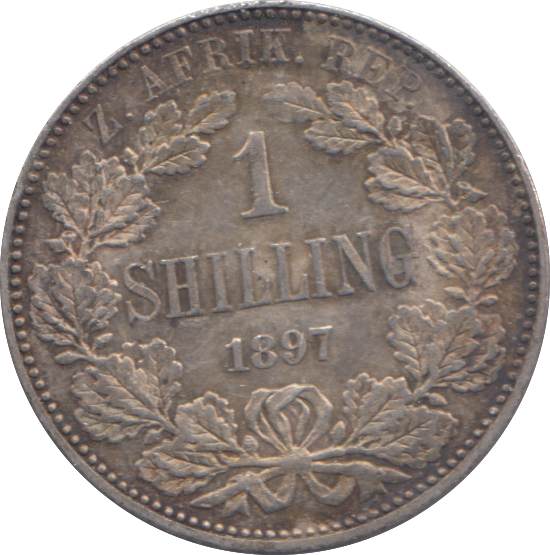 1897 SOUTH AFRICA SHILLING