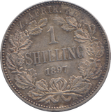 1897 SOUTH AFRICA SHILLING