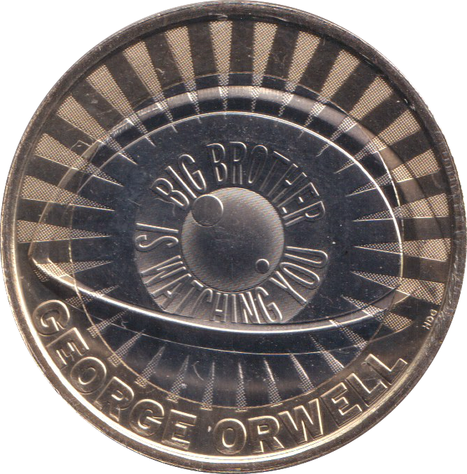 2025 GEORGE ORWELL TWO POUND ( BU )