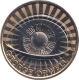 2025 GEORGE ORWELL TWO POUND ( BU )