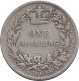 1864 SHILLING ( NF )