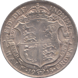 1915 HALFCROWN ( GVF )