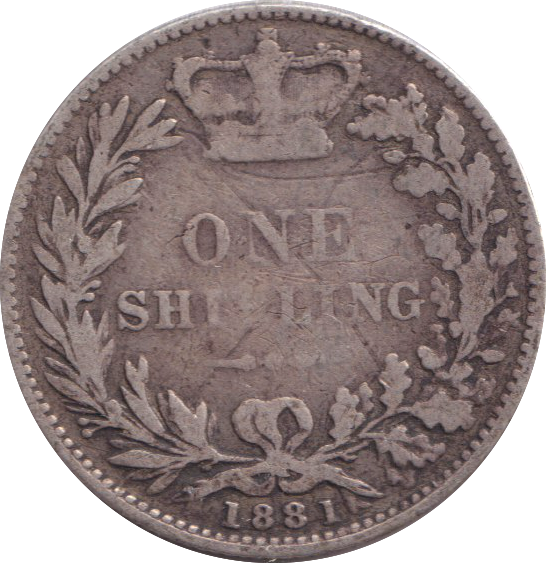 1881 SHILLING ( FINE )