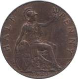 1923 HALFPENNY ( UNC )