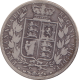 1884 HALFCROWN ( FINE )