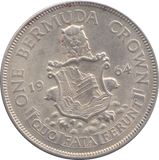 1964 SILVER BERMUDA CROWN