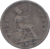 1840 FOURPENCE ( NF )