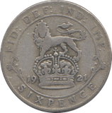 1921 SIXPENCE ( NF )