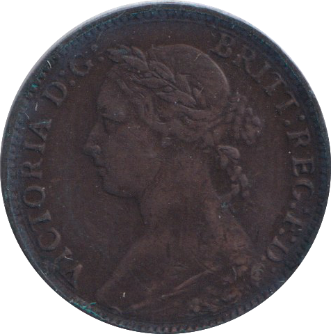 1881 FARTHING ( VF )