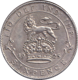 1925 SIXPENCE ( GVF )